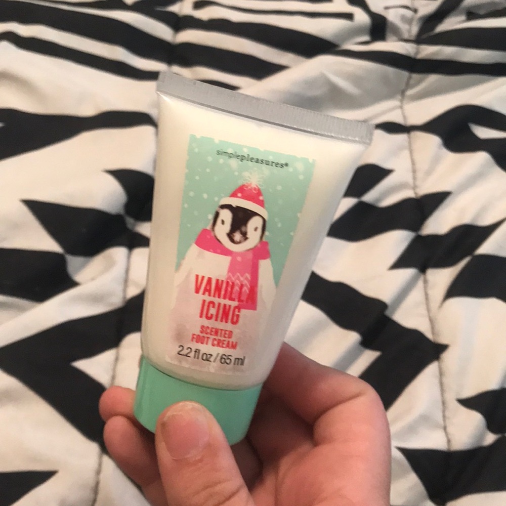 Vanilla Icing Scented Foot Cream